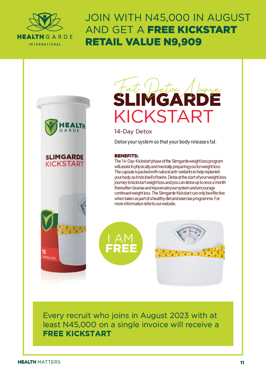 HEALTHGARDE Health Matters - August 2023 - NIGERIA 12